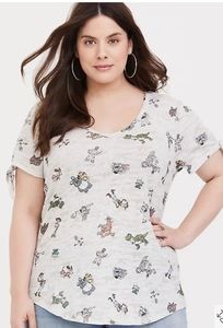 Torrid Size 3 Toy Story Top